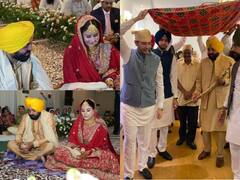 Bhagwant Mann Marriage Photos: पवित्र बंधन में बंधे भगवंत मान और गुरप्रीत कौर, देखें दूल्हा-दुल्हन समेत मेहमानों की Exclusive तस्वीरें