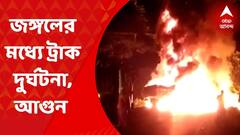 Alipurduar: কালচিনিতে বক্সার জঙ্গলের মধ্যে দুটি ট্রেলারের সংঘর্ষ,আহত ১। Bangla News