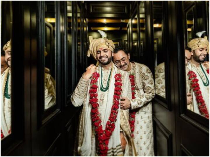 gay couple marriage in india photos viral on social media Gay Couple Marriage: ताजमहल के सामने प्यार का इज़हार और अब शादी, अनोखी है इन दो पुरुषों की प्रेम कहानी