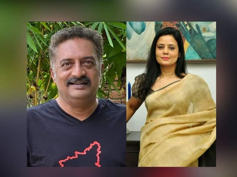 prakash raj support mahua moitra in kaali poster controversy Kaali Poster Controversy : काली पोस्टर वादावर महुआ मोईत्रा यांनी केलेल्या वक्तव्याचं प्रकाश राज यांच्याकडून समर्थन; म्हणाले, 'रॉकस्टार...'