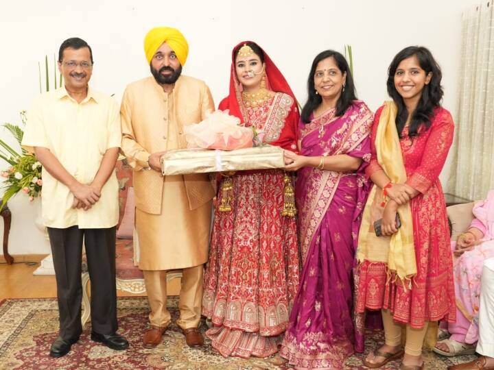 दिल्ली के मुख्यमंत्री एवं ‘आप’के राष्ट्रीय संयोजक अरविंद केजरीवाल अपने परिवार के साथ समारोह में पहुंचे.उन्होंने कहा कि ईश्वर से उनके सुखी वैवाहिक जीवन की कामना करता हूं और दोनों हमेशा खुश रहें. वहीं, आप के सांसद राघव चड्ढा ने ट्विटर पर शादी की तस्वीरें साझा करते हुए लिखा कि साड्डे वीर दा व्याह, सानू गोडे गोडे चाह.