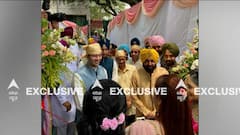 Bhagwant Mann Wedding: First visuals of Bride-Groom released | ABP News