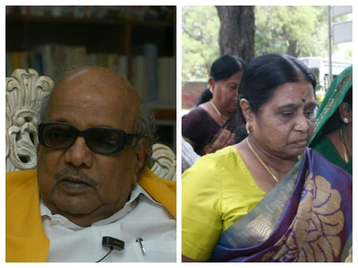 Rajathi Ammal is the third wife of DMK supremo Muthuvel Karunanidhi, who passed away at the age of 94 on August 7, 2019. In the 1960s, he fell in love with Ammal during an election campaign. The couple had an age difference of 21 years. (Image: Getty)