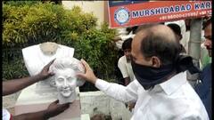 Murshidabad: ভাঙা হল ইন্দিরা গাঁধীর মূর্তি, উত্তপ্ত বহরমপুর