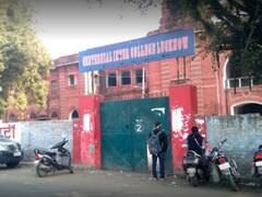 Lucknow News: 135 साल पुराने कॉलेज की जमीन पर प्राइवेट स्कूल ने कर लिया कब्जा, अब परिसर के बाहर लग रही क्लास