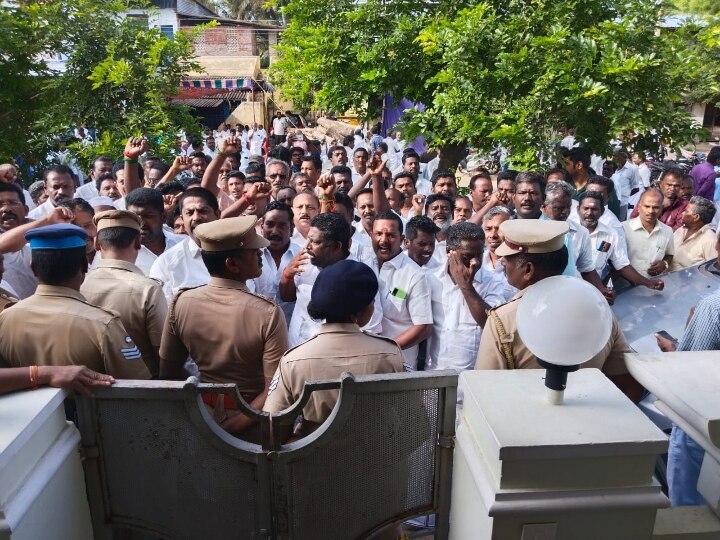 வருமானத்துக்கு அதிகமாக சொத்து? - முன்னாள் அமைச்சர் காமராஜ் வீட்டில் லஞ்ச ஒழிப்புத்துறை சோதனை..!