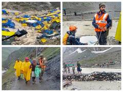 IN PICS | Rescue Operations In Full Swing After Cloudburst Near Amarnath Shrine Triggers Flash Floods