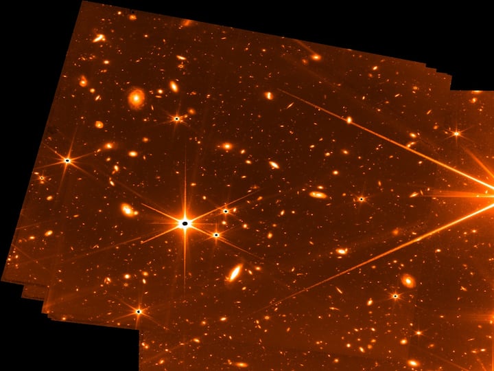 NASA Releases Cosmic Teaser One of the First Images Captured By James Webb Space Telescope NASA James Webb Special Stories : అసలు ఈ విశ్వం ఎలా ఏర్పడిందో తెలుసా?
