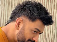 Dhoni various hairstyle photos : தோனியின் கெத்தான பல்வேறு ஹேர்ஸடைல் புகைப்படஙகள்