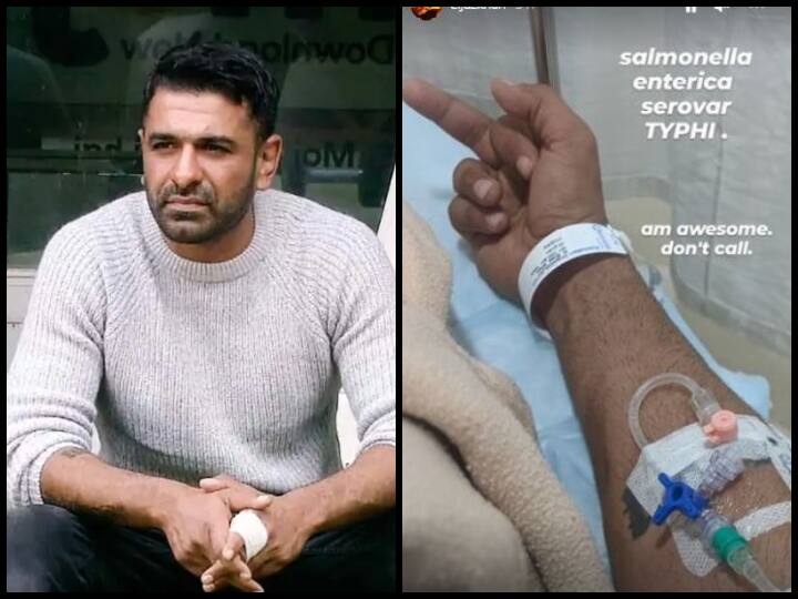 eijaz khan in hospital bigg boss ex star diagnosed with typhoid share photos Eijaz Khan in Hospital: अस्पताल में भर्ती हुये बिग-बॉस स्टार एजाज खान, एक्टर को हुई ये बीमारी
