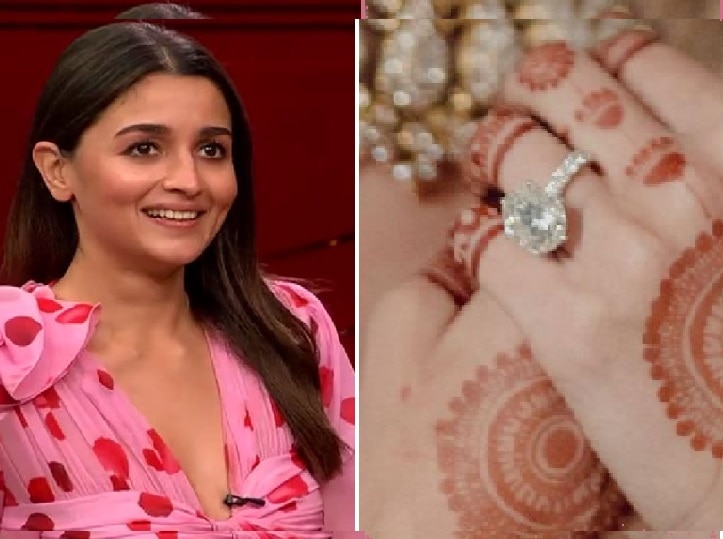 Ranbir Kapoor gifts big diamonds huge engagement ring to his bride alia  bhatt wedding ring worth crores | Alia Bhatt Ring: 39 की उम्र में दूल्हा  बने रणबीर ने आलिया को पहनाई