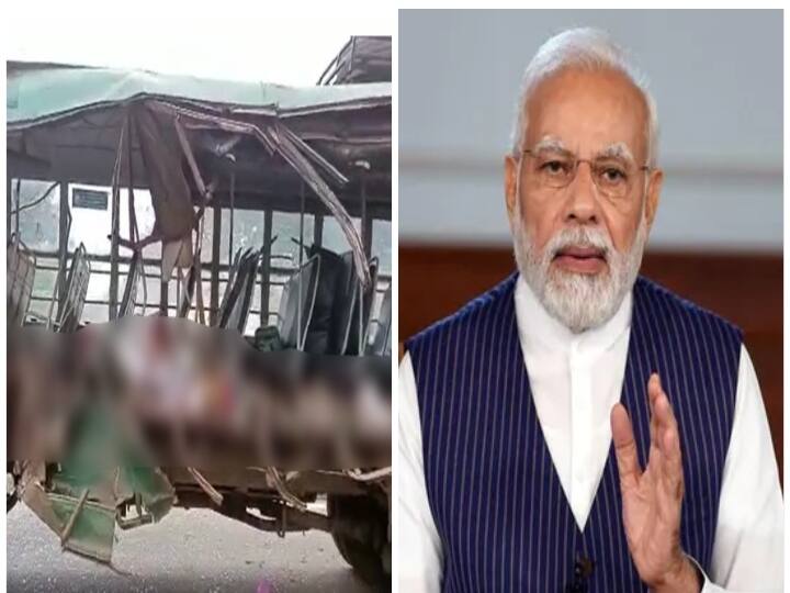 bus accident with lorry chengalpattu acharappakkam 5 passengers death PM condolence : செங்கல்பட்டு கோர விபத்திற்கு பிரதமர் மோடி இரங்கல்...!