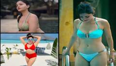 Rubina Dilaik : ਟੀਵੀ ਦੀ ਸੰਸਕਾਰੀ ਬਹੂ ਰੁਬੀਨਾ ਦਿਲੇਕ ਨੇ ਬਿਕਨੀ 'ਚ ਢਾਹਿਆ ਕਹਿਰ