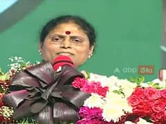 YSRCP Plenary: వైసీపీకి రాజీనామా, ప్లీనరీలో విజయమ్మ సంచలన ప్రకటన