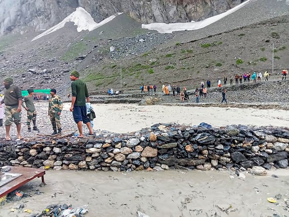 IN PICS | Rescue Operations In Full Swing After Cloudburst Near Amarnath Shrine Triggers Flash Floods