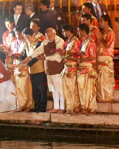 Shinzo Abe Death Japan Ex PM: భారత పర్యటనలో షింజో అబే- ఆ నాటి అరుదైన చిత్రాలు