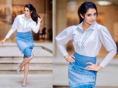 Krithi shetty :புல்லெட் நடிகையின் நியூ போட்டோஸ்!