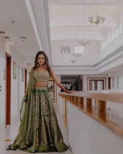 Payal Rohatgi Wedding: ग्रीन लहंगे में दिखा पायल रोहतगी का ब्राइडल ग्लो, आज संग्राम संग लेंगी सात फेरे