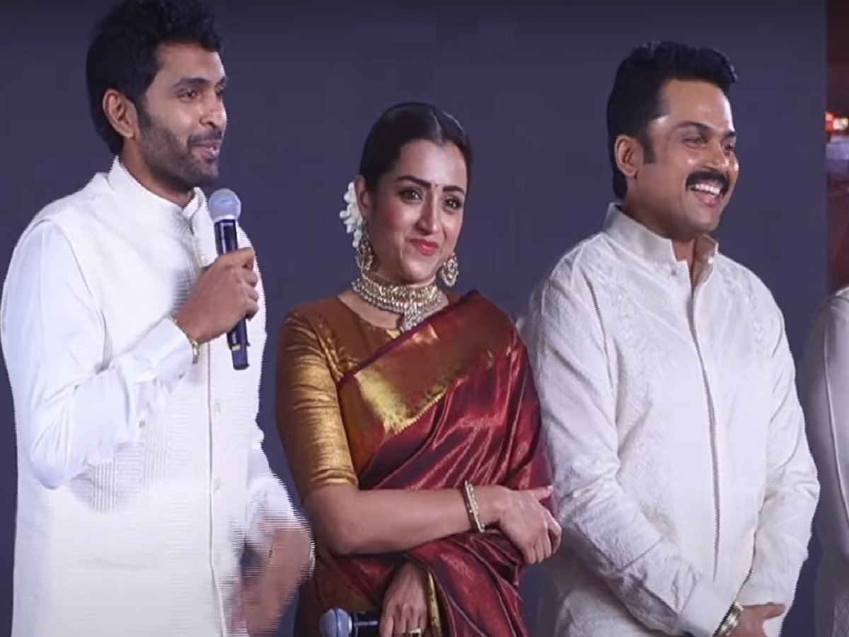 Ponniyin Selvan Teaser Launch: அப்ப எனக்கு தமிழ் மூணாவது மொழிதான்.. தாத்தா திட்டிட்டாரு.. உண்மையை உடைத்த விக்ரம் பிரபு..!