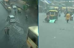 અમદાવાદઃ બે કલાકના વરસાદે AMCની પ્રિ-મોન્સૂન કામગીરી પર ફેરવ્યું બુલડોઝર, જુઓ કેવી છે સ્થિતિ