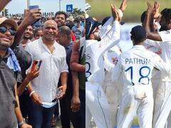 SL vs AUS: Galle स्टेडियम के बाहर हजारों की संख्या में जयसूर्या के साथ जमा हुए प्रदर्शनकारी, टेस्ट मैच पर संकट