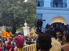 Gotabaya Rajapaksa Escape : அதிபர் மாளிகைக்குள் புகுந்த போராட்டக்காரர்கள்...இலங்கையில் உச்சக்கட்ட பதற்றம்