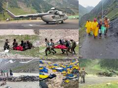 Amarnath Rescue Operation: अब तक 15 श्रद्धालुओं की मौत, हेलिकॉप्टर से किया जा रहा घायलों का रेस्क्यू, देखिए हादसे की दर्दनाक तस्वीरें