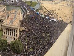 Srilanka Protest :  கொந்தளித்த மக்கள் கூட்டம்! அதிர்ந்த அதிபர் மாளிகை - இலங்கையின் ஷாக் வீடியோ!