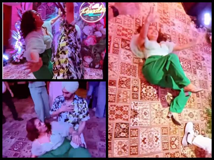 Trending news: VIDEO: Neha Kakkar did such a serpent dance by rolling on  the ground in the party, the guests laughed - Hindustan News Hub