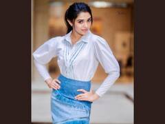 Krithi shetty :புல்லெட் நடிகையின் நியூ போட்டோஸ்!