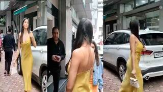 નાઇટ ગાઉન પહેરીને માર્કેટમાં ફરવા નીકળી આ હૉટ એક્ટ્રેસ, નવો લૂક જોતા જ ફેન્સના ઉડી ગયા હોશ