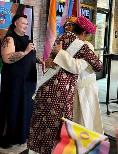 ગે યુવરાજ માનવેન્દ્ર સિંહે અમેરિકાના પાર્ટનર સાથે કર્યા લગ્ન, જુઓ તસવીરો