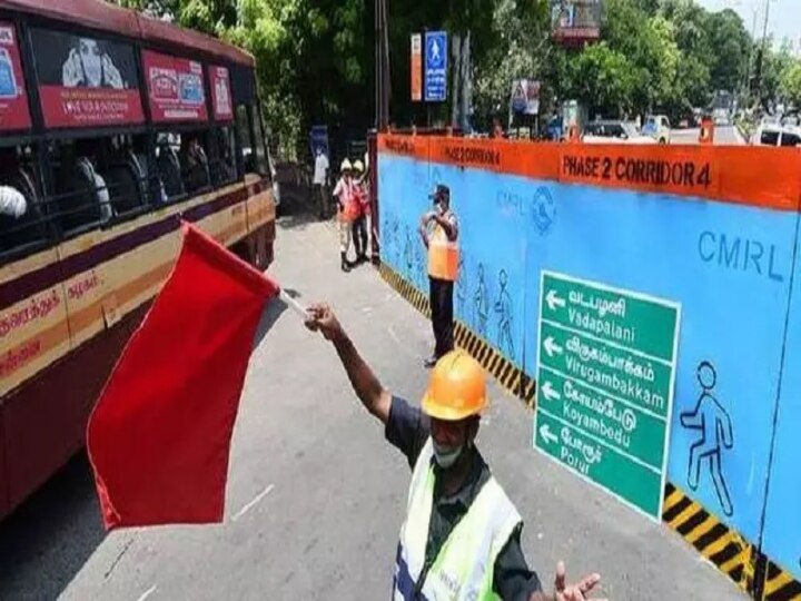 Chennai Route Traffic : சென்னையில் இன்று முதல் போக்குவரத்து மாற்றம்..! அப்போ இனிமே இந்த ரூட் ஃபாலோ பண்ணுங்க..