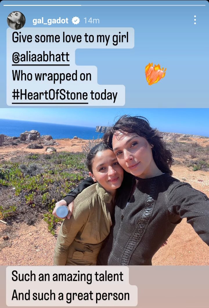 Mommy-To-Be Alia Bhatt Gets All The Accolades From Gal Gadot As She Wraps Up ‘Heart Of Stone’