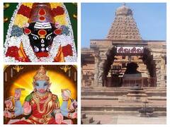 தஞ்சை பெரிய கோவிலில் ஆஷாட நவராத்திரி விழா - திரளான பக்தர்கள் பங்கேற்று அம்மனை வழிபட்டனர்