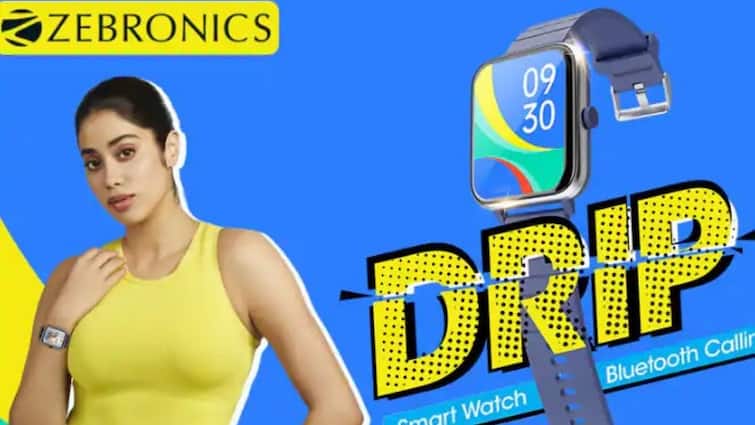 Zebronics Drip Smartwatch With Over 100 Sports Modes Launched in India Zebronics Drip: ১০০-র বেশি স্পোর্টস মোড নিয়ে লঞ্চ হয়েছে Zebronics Drip স্মার্টওয়াচ, দেখুন বিভিন্ন ফিচার