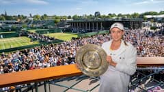 Wimbledon: উইম্বলডনের নতুন রানি, কেরিয়ারের প্রথম গ্র্যান্ডস্লাম জিতলেন এলিনা রিবাকিনা