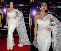 Malaika Arora : मलायका अरोराच्या सिंझलिंग अदांवर चाहते फिदा