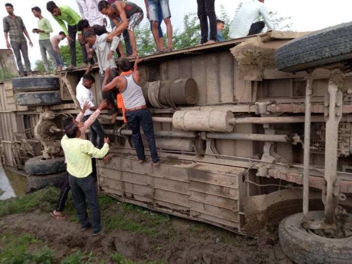 Kota MP to Kota bus overturns, 31 people injured, 9 in condition critical ANN Kota News: मध्यप्रदेश से कोटा आ रही बस पलटी, 31 लोग घायल और 9 की हालत गंभीर