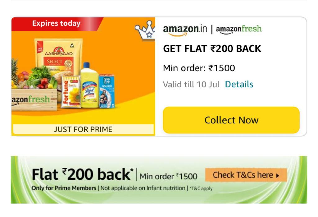 Amazon से ग्रोसरी खरीदने पर सिर्फ आज के लिये मिल रहा है ये पैसे बचाने वाला ऑफर