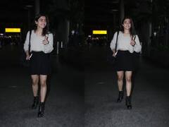 Rashmika Mandanna Pics:  ਏਅਰਪੋਰਟ 'ਤੇ ਕੂਲ ਲੁੱਕ 'ਚ ਨਜ਼ਰ ਆਈ ਰਸ਼ਮਿਕਾ ਮੰਡਾਨਾ, ਪਿਆਰੀ ਮੁਸਕਰਾਹਟ 'ਤੇ ਦਿਲ ਹਾਰ ਗਏ ਪ੍ਰਸ਼ੰਸਕਾਂ