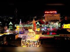 Ashadhi Photo : आषाढीच्या रात्रीची विलोभनीय पंढरी; रोषणाई अन् झगमगाट