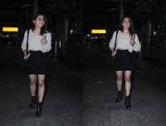 Rashmika Mandanna Pics: રશ્મિકા મંદાના શાનદાર લૂકમાં એરપોર્ટ પર સ્પોટ થઈ, જુઓ તસવીરો