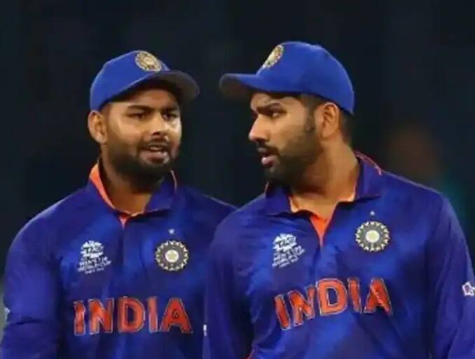 'Takkar mar du kya': Rishabh Pant, Rohit Sharma's hilarious chat caught in stump mic Watch:  ઋષભ પંતે પૂછ્યુ- 'યે સામને આ ગયા થા', ટક્કર માર દૂં ક્યા?', જાણો રોહિત શર્માએ શું આપ્યો રસપ્રદ જવાબ?