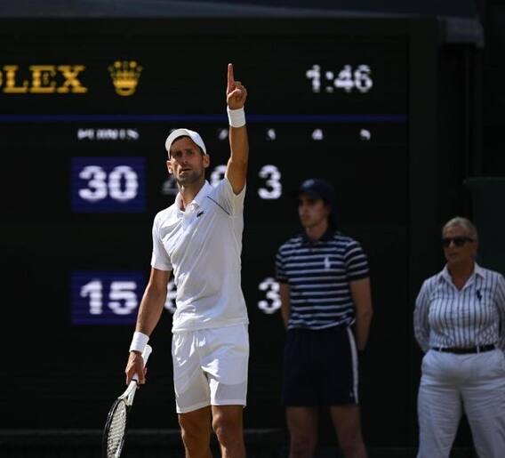 विम्बल्डन 2022 चा विजेचा नोवाक जोकोविच