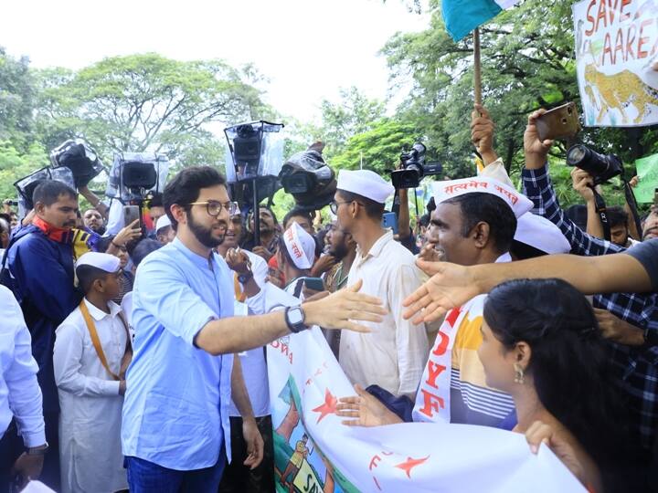 Child Rights Commission Asks Police To Register FIR Against Aaditya Thackeray For Using Kids In 'Save Aarey' Protests NCPCR Asks Police To Register FIR Against Aaditya Thackeray For Using 'Kids' In 'Save Aarey' Protest