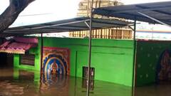 Flood Surrounded Devipatnam Mandal: వరద నీటిలో మునిగిపోయిన గండి పోశమ్మ ఆలయం | ABP Desam