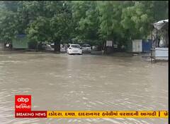 મહેસાણા: બહુચરાજી સંખલપુર રોડ પર ભરાયા વરસાદી પાણી