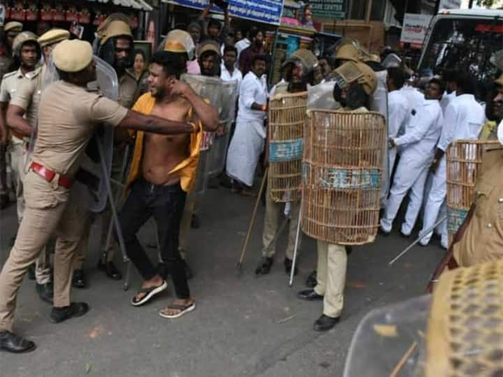 aiadmk headquarters violence in royappettai chennai police case filed 400 person and 14 person arrested ADMK HeadOffice Violence : அதிமுக தலைமை அலுவலகத்தில் நடந்த மோதல்.. 400 பேர் மீது வழக்குப்பதிவு..