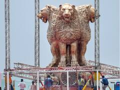 PM Narendra Modi: पीएम नरेंद्र मोदी ने नए संसद भवन में लगे अशोक स्तम्भ का किया अनावरण, देखिए तस्वीरें